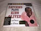 Louis Armstrong  Satchmo Plays King Oliver Stereo 45rpm Sealed