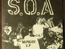 S.O.A. No Policy SOA MINOR THREAT BLACK FLAG DISCHORD