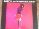 THE CHET BAKER QUINTET comin' on with 1973 US PRESTIGE STEREO VINYL RE LP