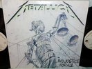 METALLICA AND JUSTICE FOR ALL ORIGINAL FIRST USA PRESSING 1988 W/INNERS EX+ LOOK