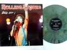 ROLLING STONES 2LP Rocks Off SWINGIN PIG Rec 80s HEAR A+ Australia '73 GREEN Wax
