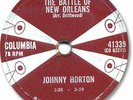 1959 JOHNNY HORTON Rock'n Roll 78 RPM Record. The Battle of New Orleans