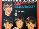 THE BEATLES -THANK YOU GIRL (VJ 587) TOP-RARE ITALIAN SINGLE (IMPORT FROM U.S.A)