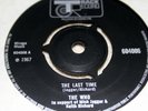THE WHO the last time. uk 45 Track 604006 1st press a1/b1 nm