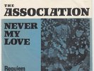 ASSOCIATION Never My Love RARE Denmark 45 US sunshine pop psych danish LISTEN