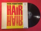 HAIR VERSION ORIGINALE FRANÇAISE TRIBAL LOVE ROCK 844987 G+ VINYLE 33T LP