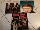 3 Stk. Queen LP Vinyl Schallplatte THE WORKS THE MIRACLE SHEER HEART ATTACK