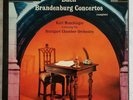 Bach Brandenburg Concertos Karl Munchinger Conducting Stuttgart Chamb. Orchestra