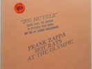 FRANK ZAPPA Hot Rats At The Olympic / 200 Motels 2xLP TMOQ