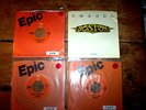 BOSTON ( 4 ) vinyl 45 lot: FEELING / PEACE OF MIND / DON'T LOOK BACK / AMANDA NM