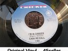 ? CASH MCCALL 'I'm In Danger' NM Original + Cover Northern Soul 45