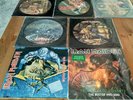 7 Alben Iron Maiden (10 LPs), seltene Picture Disks, Bestzustand, ab 1 Euro