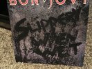 Bon Jovi Slippery When Wet Vinyl Record LP EX NM