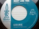 SHANE mint minus TEEN on orig.UNITY 45 ON A NIGHT LIKE THIS TIL I FOUND YOU D115