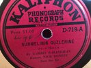 GARBIS KALIPHON 719 GREEK 78 RPM V+ BOUZOUKI, FIDDLE ***HEAR***