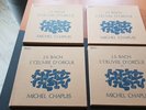 4 BOX 5LP / BACH MICHEL CHAPUIS / VOL I II III AND IV / VALOIS CMB 1 2 3 4