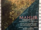 MAHLER SYMPHONY No 2 MARISS JANSONS CHANDOS DIGITAL DBRD 2022 2xLP UK 1990 NM
