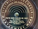 Mont Ward 4548 Carter Family MARCH WINDS BLOW MY BLUES AWAY Country  78 rpm EE+