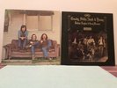 CROSBY STILLS NASH YOUNG 2 LP LOT: S/T Debut & Deja Vu Reissues NM Wax & Jacket