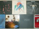 Eagles, 7 Vinyl Record Lot, 6 LP & 1 DLP 6 US 1st Press Hotel California Country
