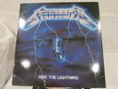 METALLICA - Ride The Lightning LP Roadrunner 1984 Speed Thrash Metal