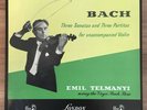 EMIL TELMANYI Bach 3 Three Sonatas & Partitas VIOLIN 3xLP box set UK London 