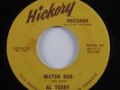 Rockabilly 45 AL TERRY Watch Dog HICKORY HEAR