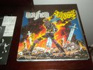 MAYHEM BURNED ALIVE LP ORIGINAL SUPER RARE OOP WITH ORIGINAL SLEEVE VG/VG+