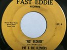 PAT & THE BLENDERS - JUST BECAUSE (1968) RARE NORTHERN SOUL 45 FAST EDDIE PHILLY