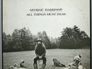 2 GEORGE HARRISON VINYL ALBUMS -- All Things & Material World