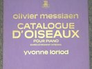 Messiaen Catalogue D'Oiseaux Pour Piano Yvonne Loriod 4 LP France Import Insert
