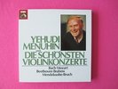 MENUHIN:violin concerti BACH MOZART BEETHOVEN EMI HMV STEREO 5LP Box * Mint-