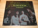 Metallica - To Live Is To Die - Rare Egg Raid Thrash Metal 2LP Vinyl Album - TOP