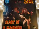 OZZY OSBOURNE DIARY OF A MADMAN UNICEF BLUE VINYL NO. 8 of 50  MINT Condition
