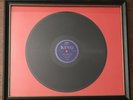 John Lee Hooker/Texas Slim - 1949 KING Records 78 - Black Man Blues- Framed ART