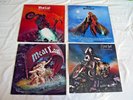 MEAT LOAF  4 x UK Vinyl LPs BAT OUT OF HELL/STEINMAN/DEAD RINGER/BAD ATTITUDE EX