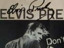 Elvis Presley 1956 ?Autograph Signature Promo Don't Be Cruel Hound Dog Record VG