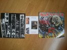 IRON MAIDEN ORIGINAL NUMBER OF THE BEAST 1982 FRENCH  PATCH + ALBUM