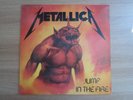 METALLICA - Jump In The Fire 6 Track 1990 Rare Korea Orig LP INSERT