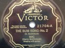 RCA Victor Harry McClintock The Bum Song-No. 2 / The Big Rock Candy Mountains 78