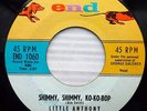 the IMPERIALS Little Anthony STRONG VG+ end 45 SHIMMY SHIMMY KO KO BOP CT2301