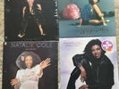 NATALIE COLE INSEPARABLE UNPREDICTABLE HAPPY LOVE DON'T LOOK BACK 4 LP'S MINT LP