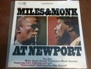 MILES DAVIS & MONK AT NEWPORT SEALED  COLUMBIA STEREO CS-8978