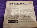ELVIS PRESLEY, ELVIS FOR YOU Vol 1, 1964 UK BLACK/SILVER RCA VICTOR MONO E.P.