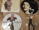 Who's That Girl - Rain - Crazy For You - HolidaY Madonna UK vinyl picture discs