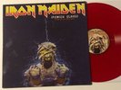 IRON MAIDEN - IPSWICH SLAVES LP RED VINYL 2014 PRESS VG+ HEAVY METAL PRIEST