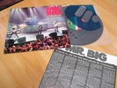 MR. BIG LIVE KICKING & SCREAMING KOREA LP w/INSERT 1992 paul gilbert eric martin