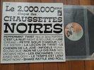 CHAUSSETTES NOIRES Le 2.000.000 eme Avec Flexi & Pop Up LP BARCLAY Original 1962