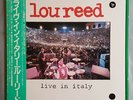 LP x2 - LOU REED - LIVE IN ITALY - JAPAN PRESSING