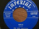 PEE WEE CRAYTON Win-o / Hurry Hurry IMPERIAL 45-5297 R&B Blues Rock 45